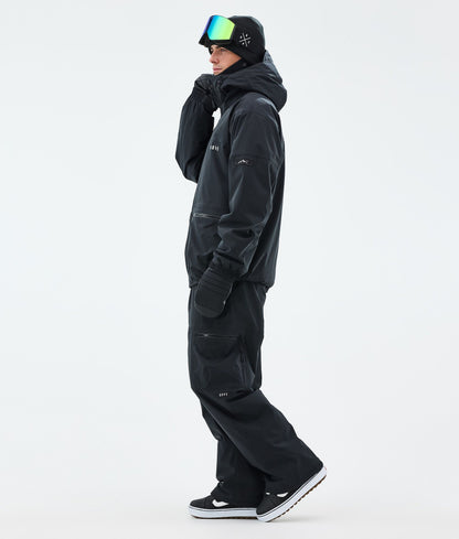 Snowboard Jacket Men Black