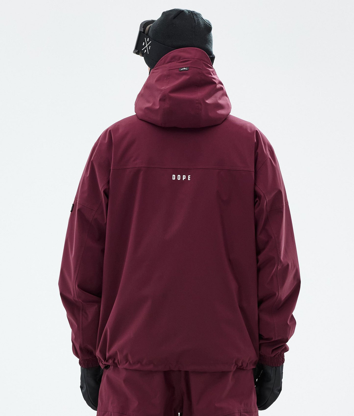 Snowboard Jacket Men Burgundy