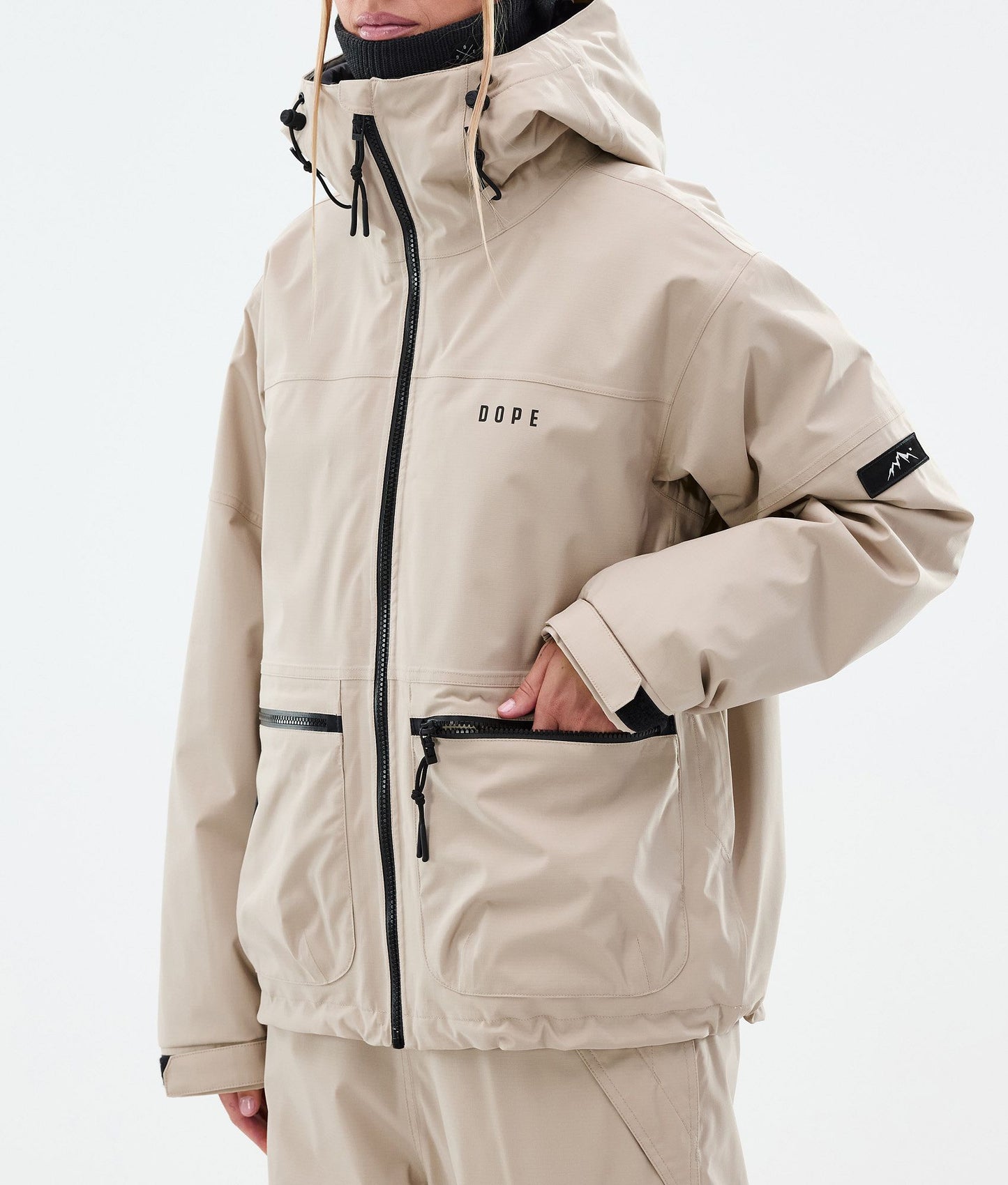 Snowboard Jacket Women Sand