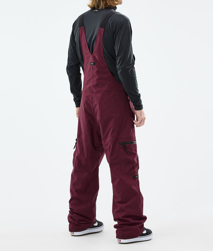 Snowboard Pants Men Burgundy