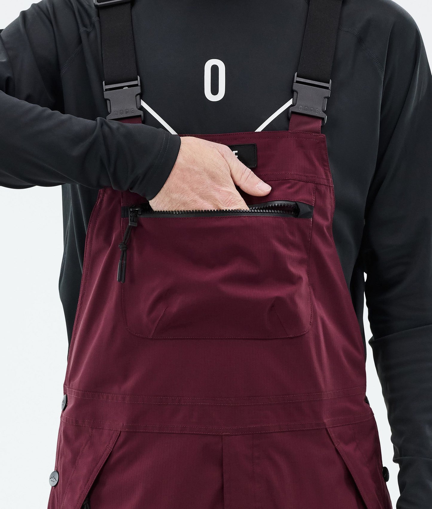 Snowboard Pants Men Burgundy