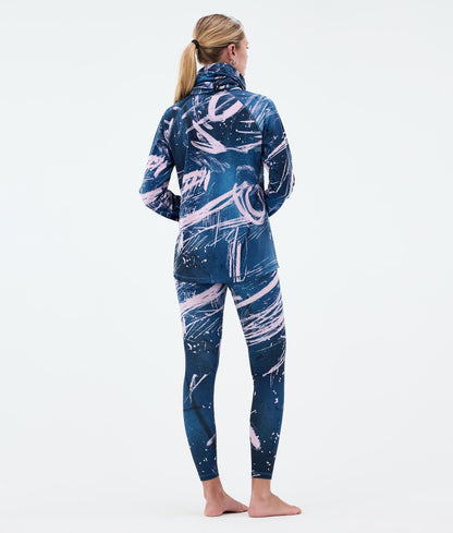 Base Layer Pant Women 2X-Up Carvings Pink