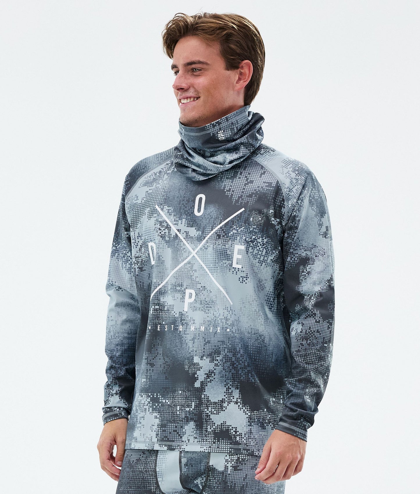 Base Layer Top Men 2X-Up Doodle