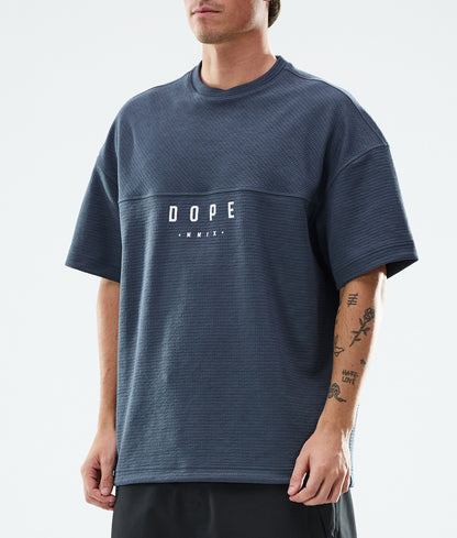 Fleece Sweater Men Metal Blue