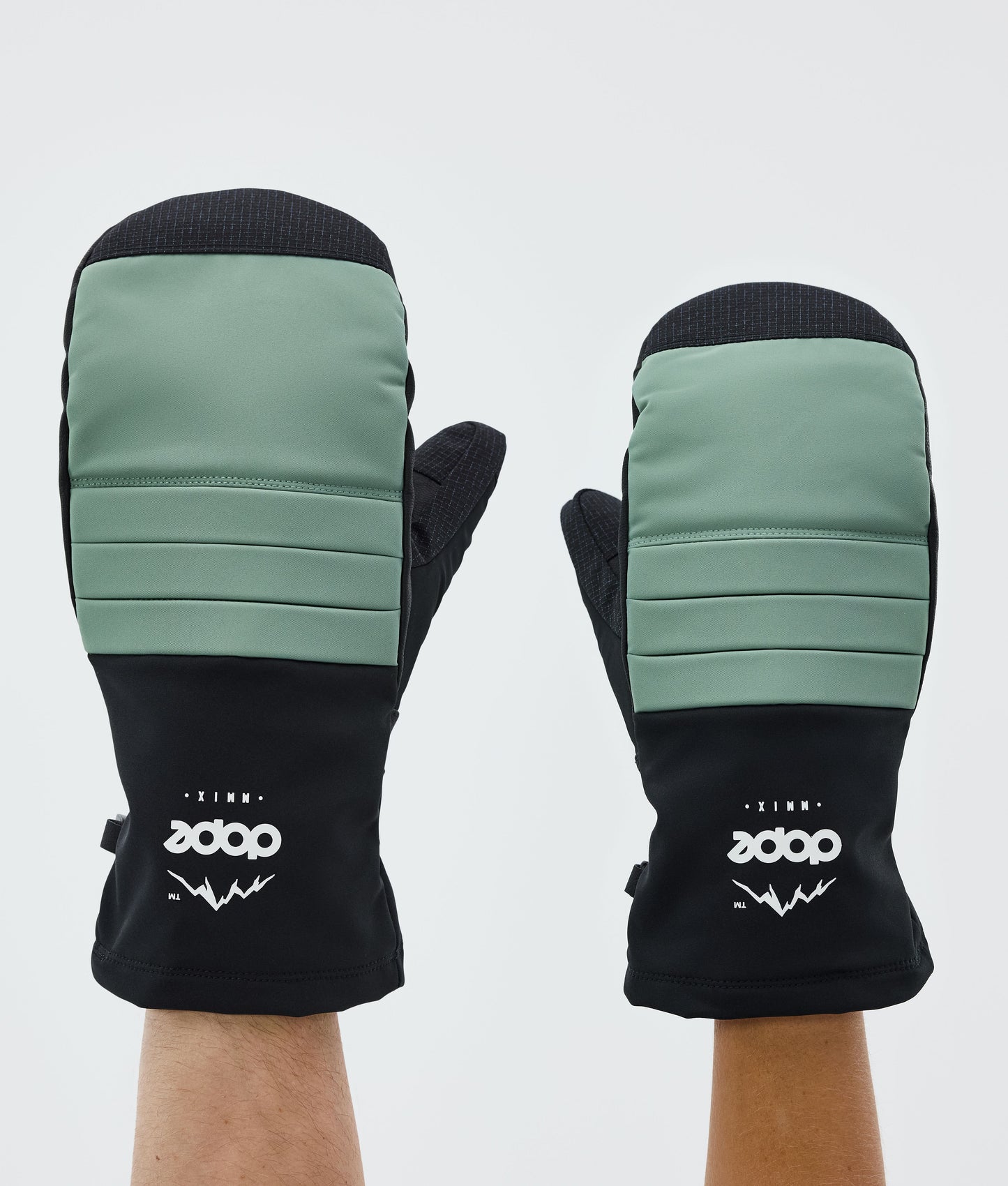 Snow Mittens Light Blue