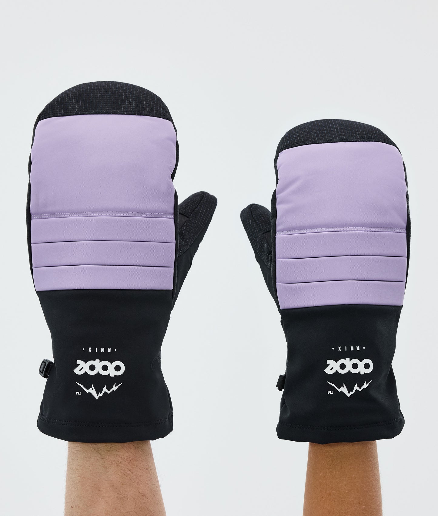 Snow Mittens Light Grey