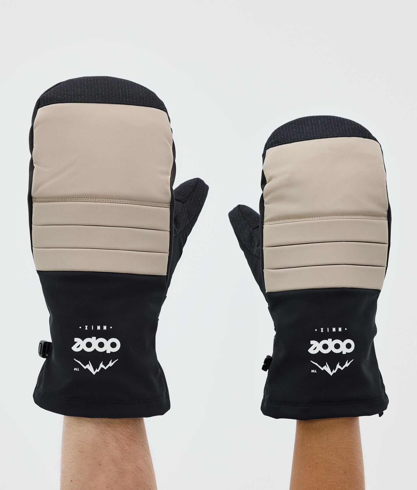 Snow Mittens Soft Pink