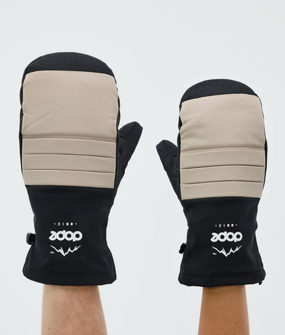 Snow Mittens Faded Green