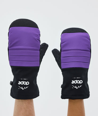 Snow Mittens Vivid Purple