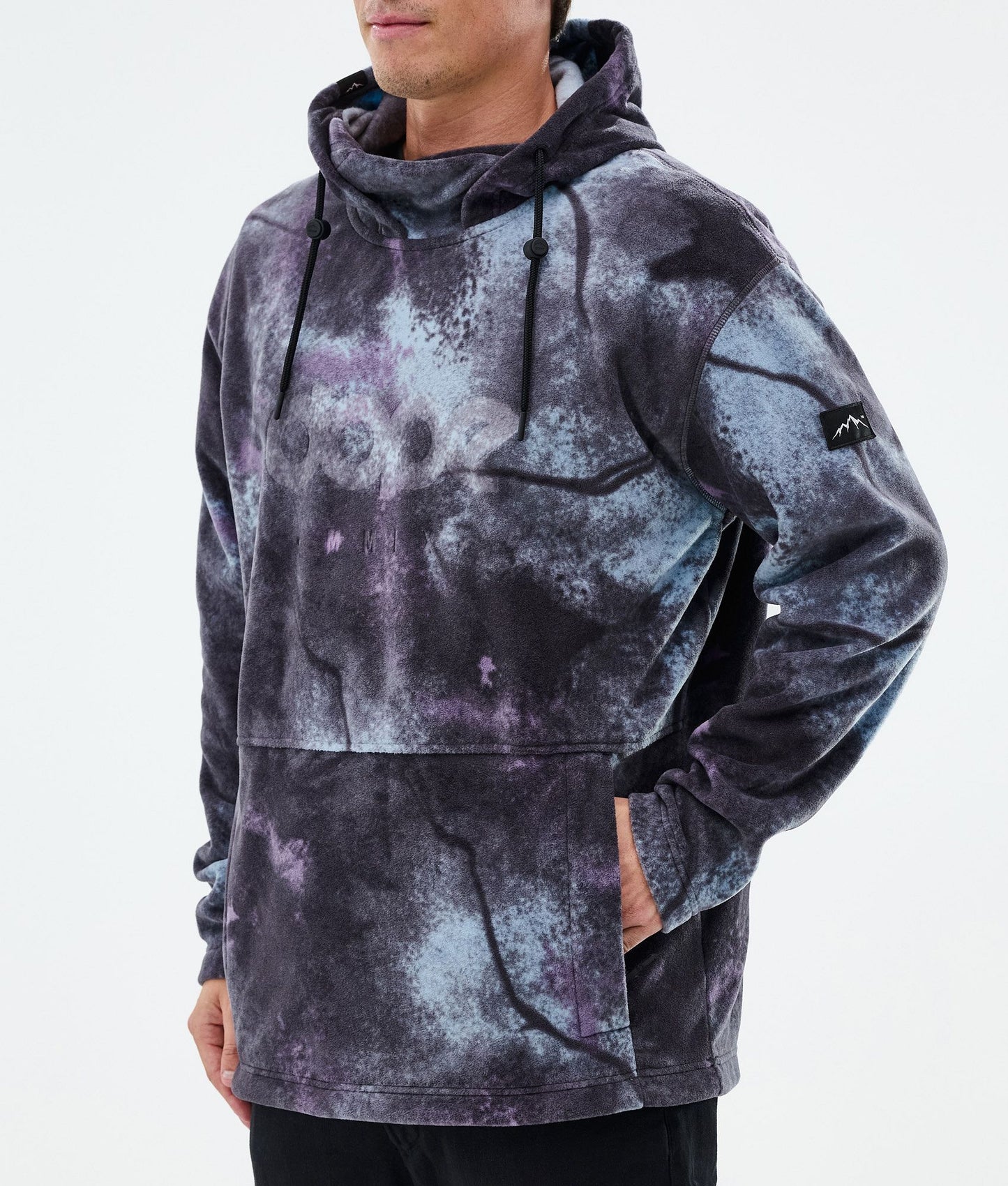 Fleece Hoodie Men Jungle Purple