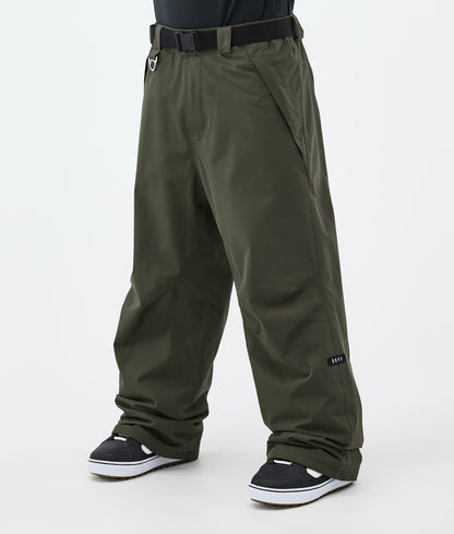Snowboard Pants Men Metal Blue
