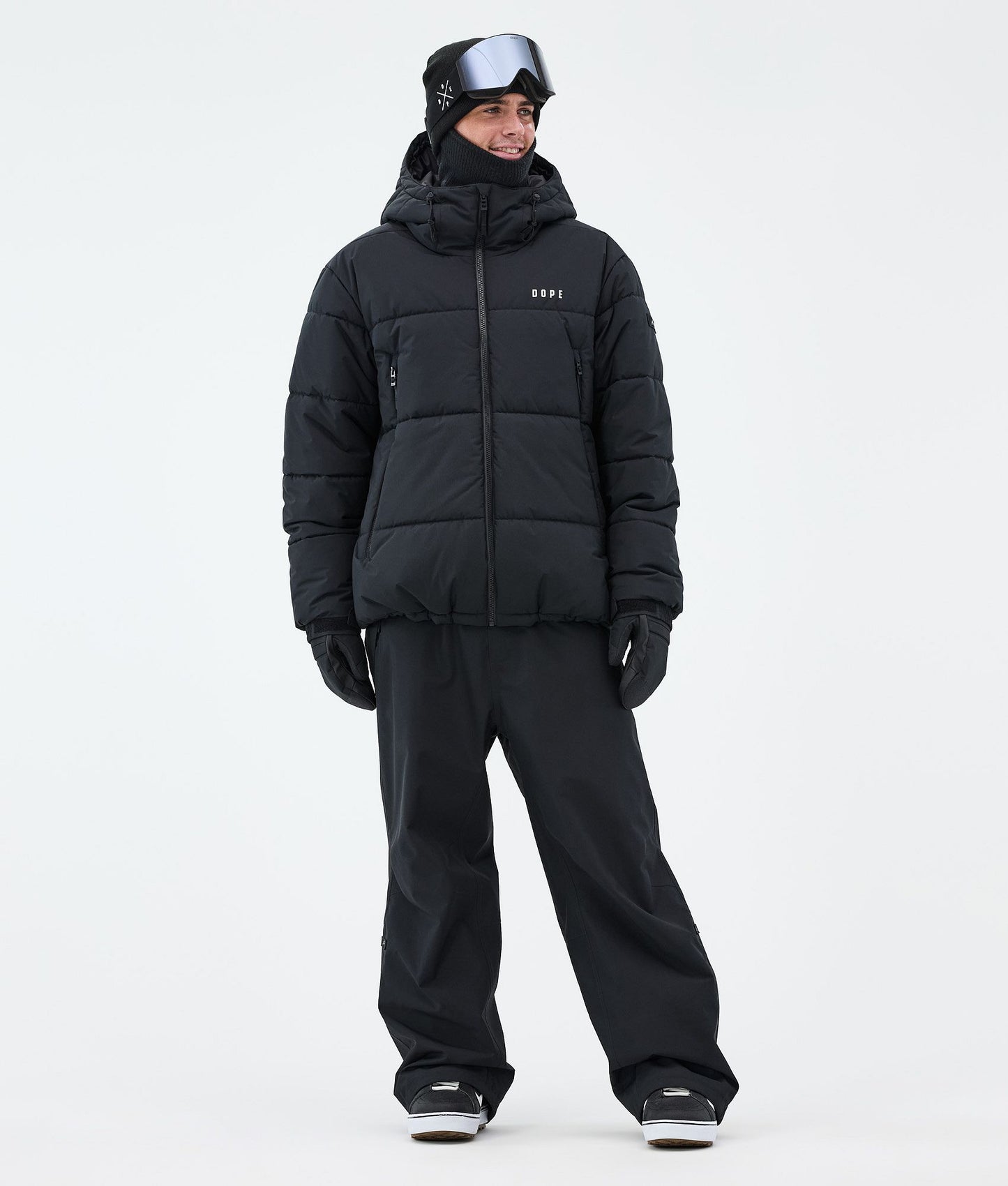 Snowboard Jacket Men Black