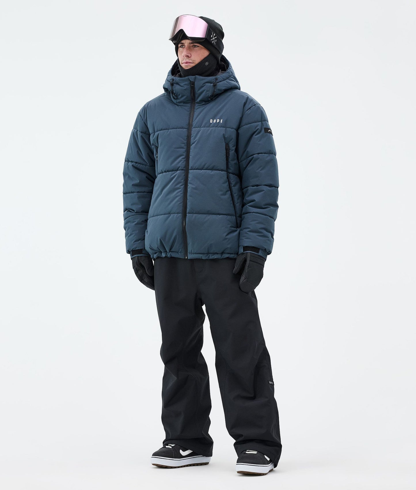 Snowboard Jacket Men Metal Blue