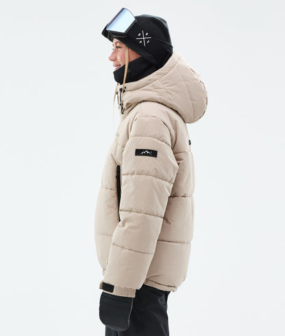 Snowboard Jacket Women Sand