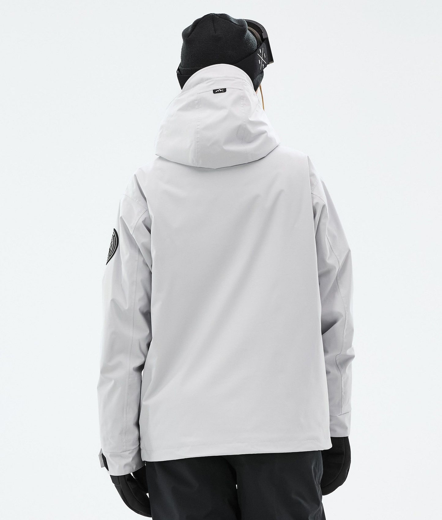 Snowboard Jacket Women Light Grey