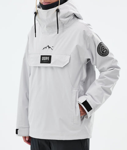 Snowboard Jacket Women Light Grey